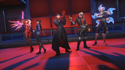 All Persona 5 skins in Overwatch 2