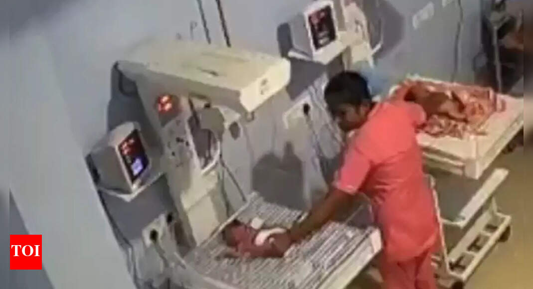 Viral video captures nurses protecting infants during 5.8-magnitude quake