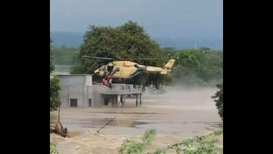 Pune engineer among 4 killed in Maharashtra rain fury; Army chopper airlifts stranded in Beed district