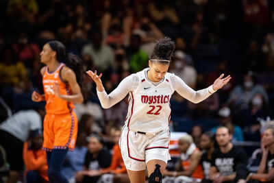 Washington Mystics player Alysha Clark compares WNBA's current situation to a "catch-22" as core fans deal with high price demands
