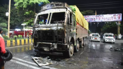 Fire, blood, screams: Truck ploughs through traffic in Indore; how busy crossing turned into a nightmare zone