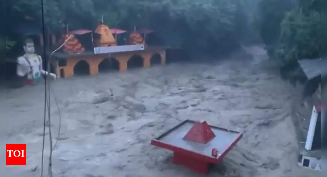 Uttarakhand rains: Tamsa river swells, Tapkeshwar Mahadev temple inundated