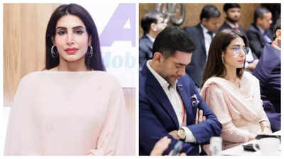 Sunjay Kapur's wife Priya Sachdev makes first public appearance amid his Rs 30,000 crore inheritance row - See photos
