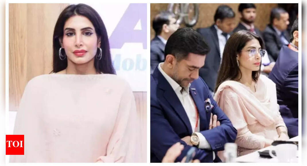 Sunjay Kapur's wife Priya Sachdev makes first public appearance amid his Rs 30,000 crore inheritance row - See photos