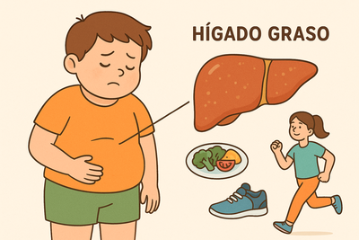 Hígado graso en niños: lo que todos los papás deberían saber