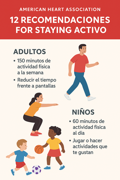 Cómo mantenernos activos: 12 consejos fáciles para toda la familia según la American Heart Association