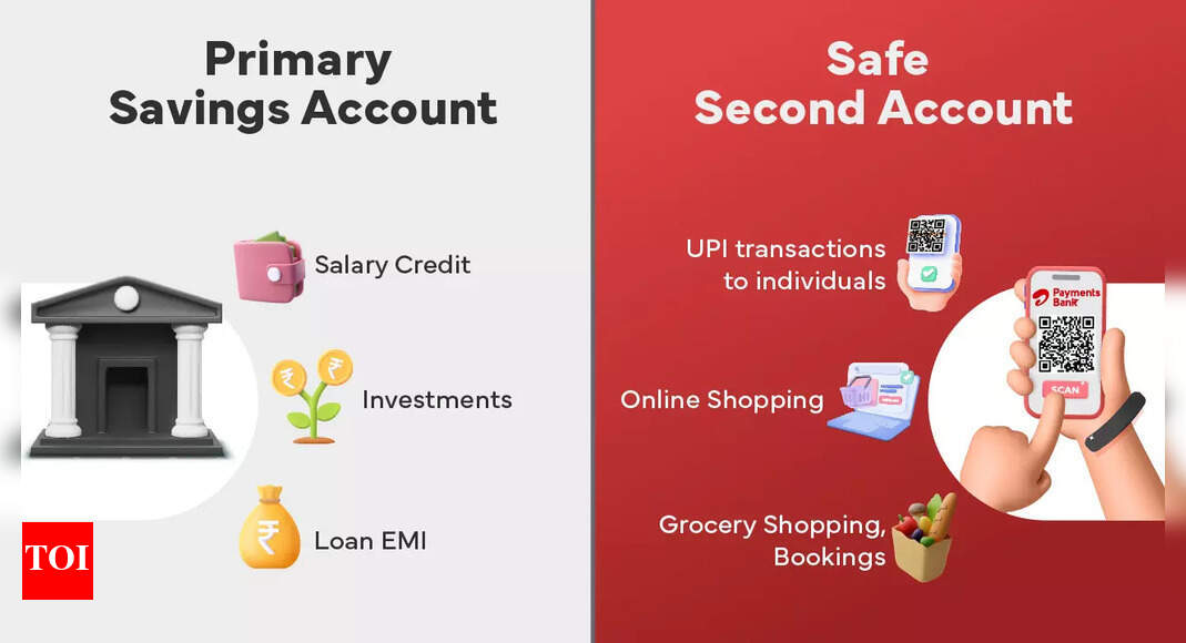 Secure your everyday transactions with a safe second account