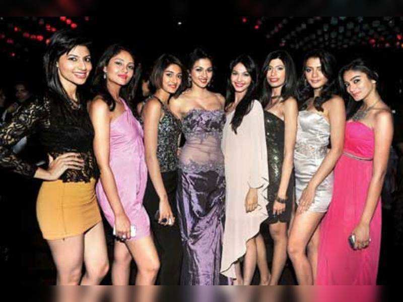 Pantaloons Femina Miss India 2012 Finalists Let Their Hair Down Events Movie News Times Of India