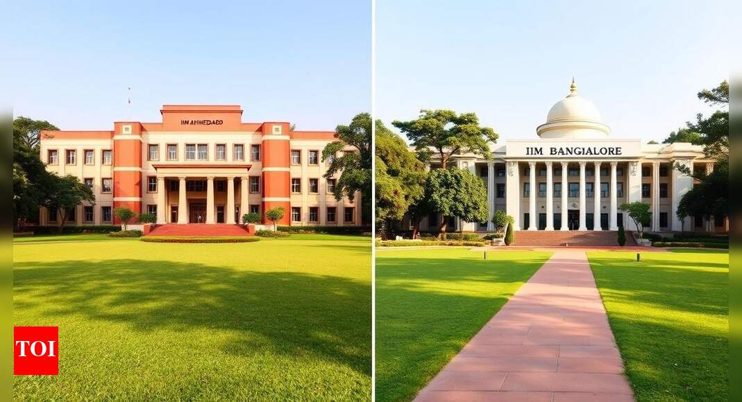 IIM Ahmedabad vs IIM Bangalore: Which institute offers better placements and salaries?