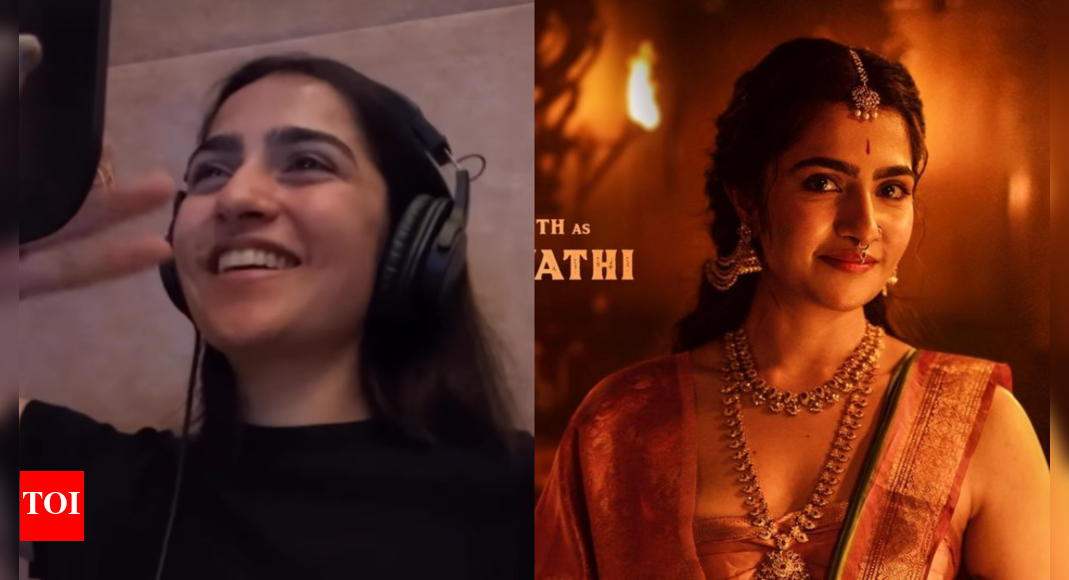 'Kantara Chapter 1': Rukmini Vasanth wraps dubbing for Rishab Shetty starrer sequel - Watch