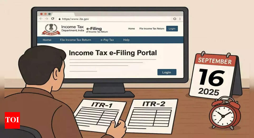 ITR filing FY 2024-25 due date today: Income tax portal still facing glitches despite deadline extension? What taxpayers are saying – The Times of India