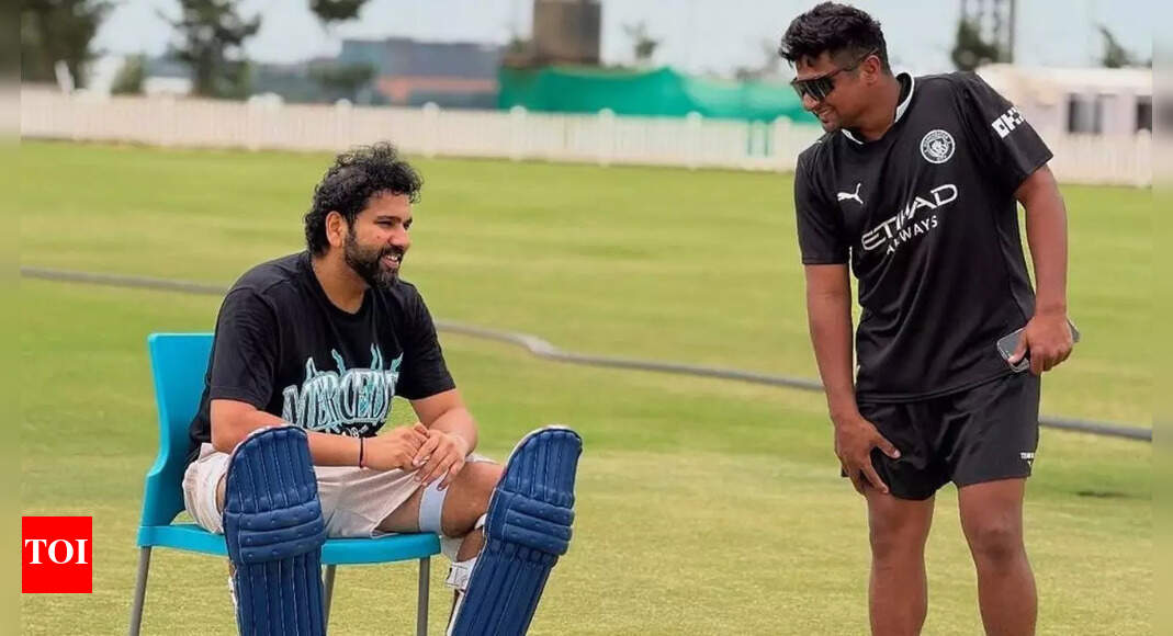Rohit Sharma, Sarfaraz Khan's viral pic breaks the internet — here's the real story