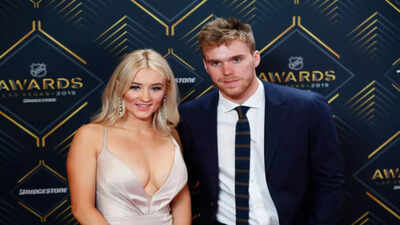 NHL star Connor McDavid’s wife, Lauren Kyle, showcases fall style with Sports Club Atelier