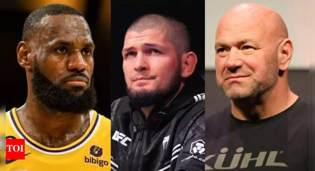 “He’s gonna strangle him”: Dana White mocks chances of LeBron James and Jake Paul against prime Khabib Nurmagomedov