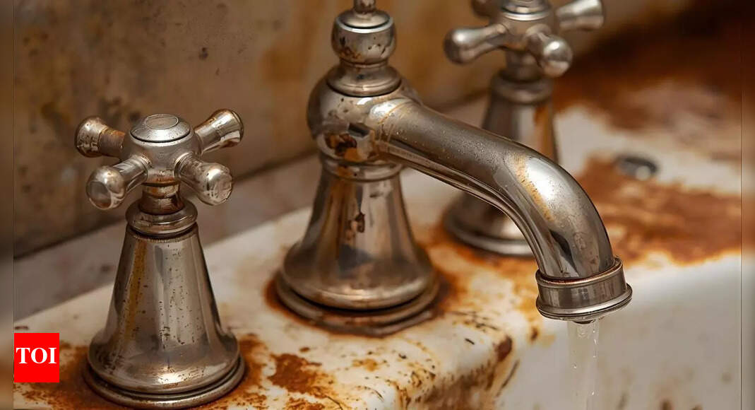 How to remove rust and white marks from bathroom taps quickly and restore their shine