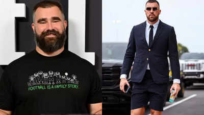 “Suit shorts battle”: Jason Kelce roasts Travis Kelce and DeVonta Smith’s bold style statement before Kansas City Chiefs vs Philadelphia Eagles game