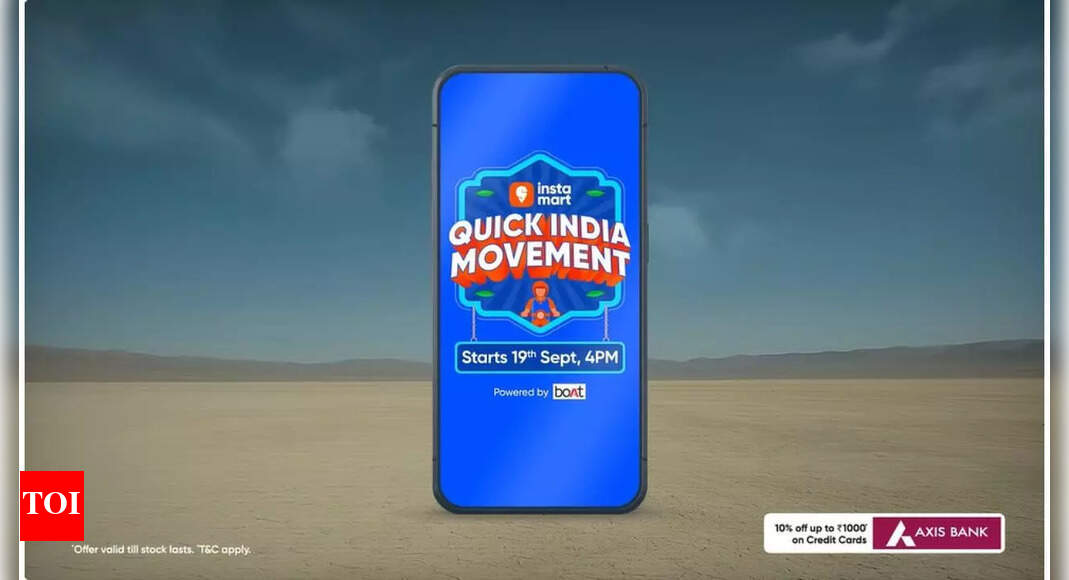 Instamart Quick India Movement Sale begins September 19: Bank offers, wallet discounts and other tips to save more