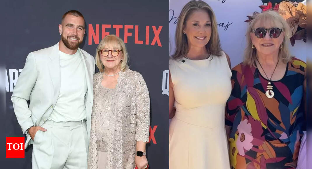 Travis Kelce's Mother Donna Kelce and Patrick Mahomes' Mom Randi Mahomes reunite at Chiefs brunch in Kansas City to celebrate 2025 NFL season