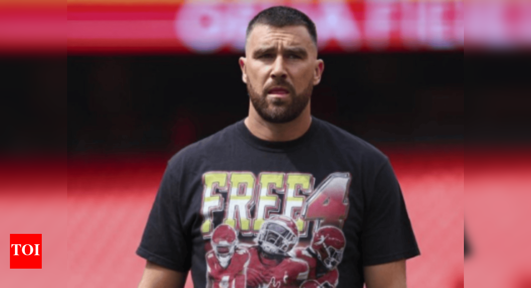 “Such a Geek”: Fans Rag on Kansas City Chiefs Tight End Travis Kelce as His Casual Shorts Doesn’t Fit the Party Code
