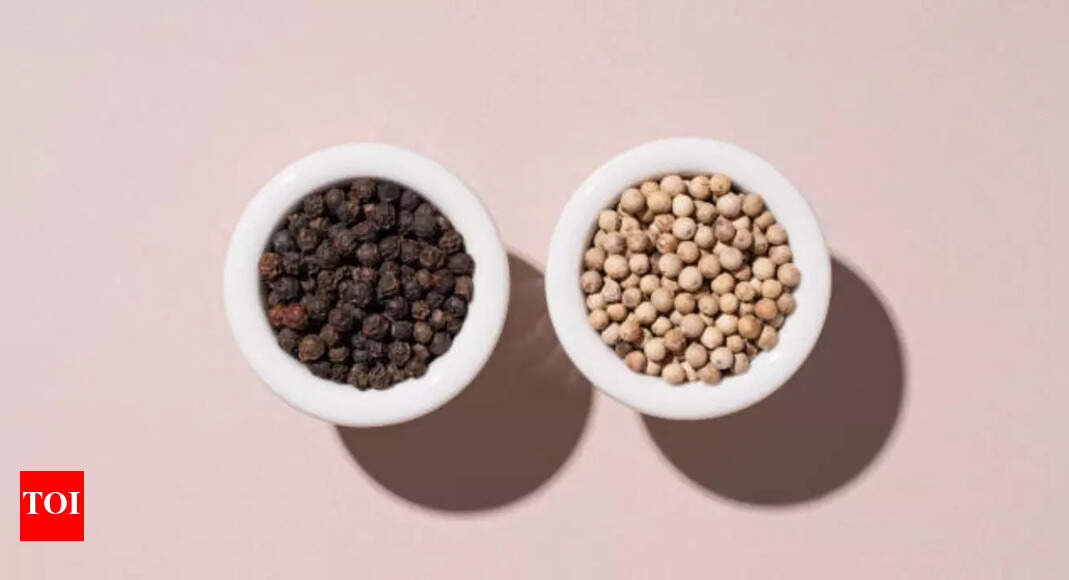 Black pepper vs white pepper: Unique health benefits and how to use them differently