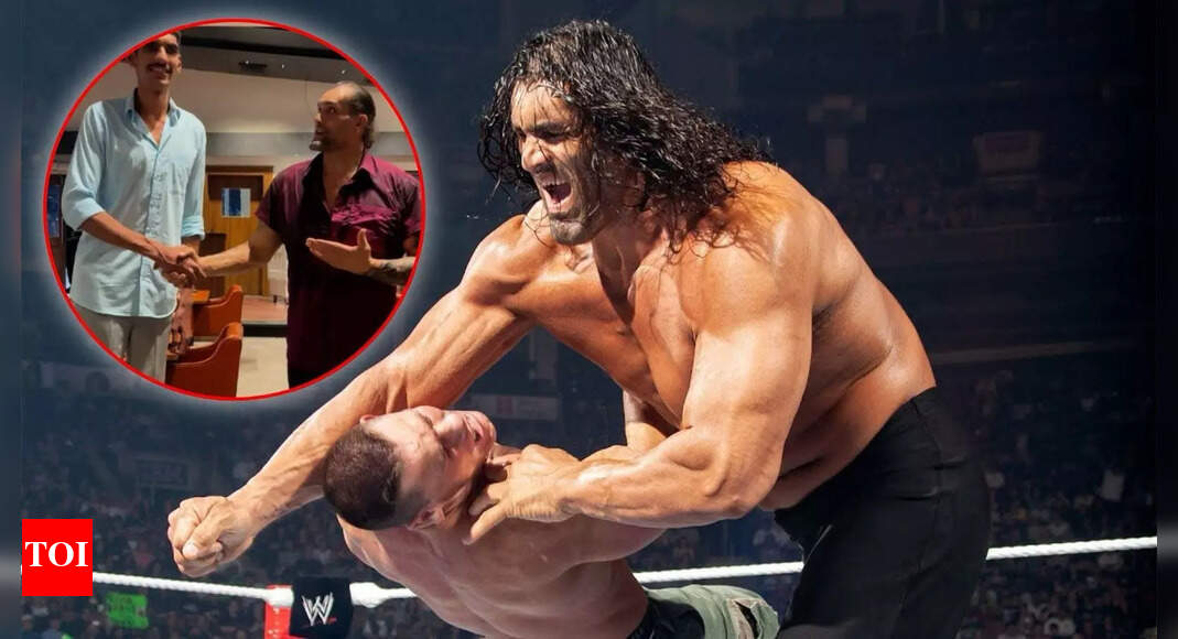 ‘For the first time I had to look up’: Who is the 8’2” teen The Great Khali wants to train for WWE? Find out