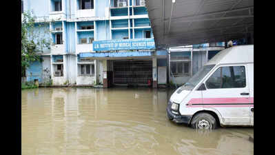 Manipur floods: JNIMS orders patient evacuation; govt offices inundated, medical services hit