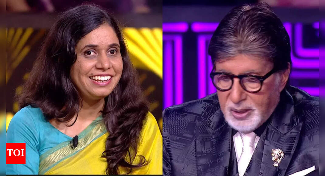 Kaun Banega Crorepati 17: Visually impaired contestant Ayushi tells host Amitabh Bachchan ‘I have heard you are very tall and handsome’