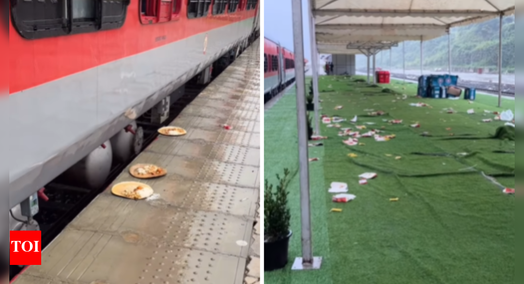<div>'Zero civic sense': New Mizoram railway station littered just 24 hours after inauguration - Video</div>