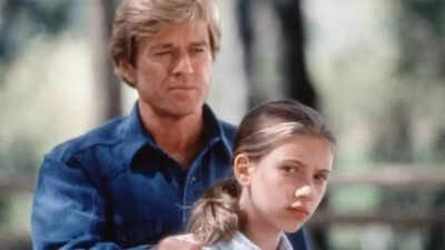 When 13 year old Scarlett Johansson talked about working with the late Robert Redford