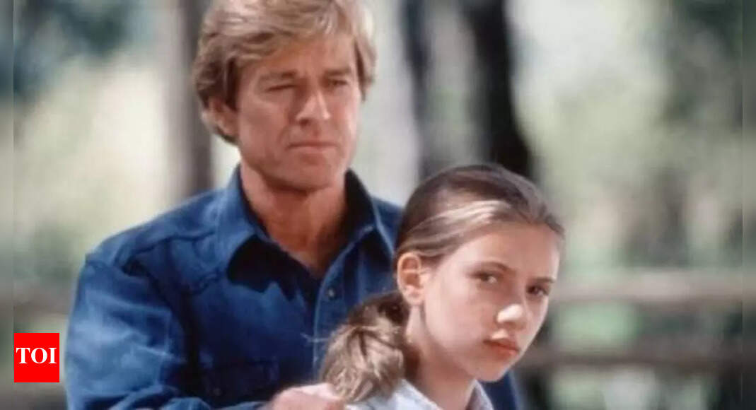 When 13 year old Scarlett Johansson talked about working with the late Robert Redford