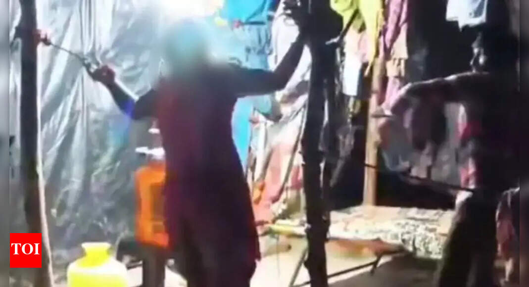 Hands tied, lashed with leather belt, kicked: Andhra woman tortured by husband