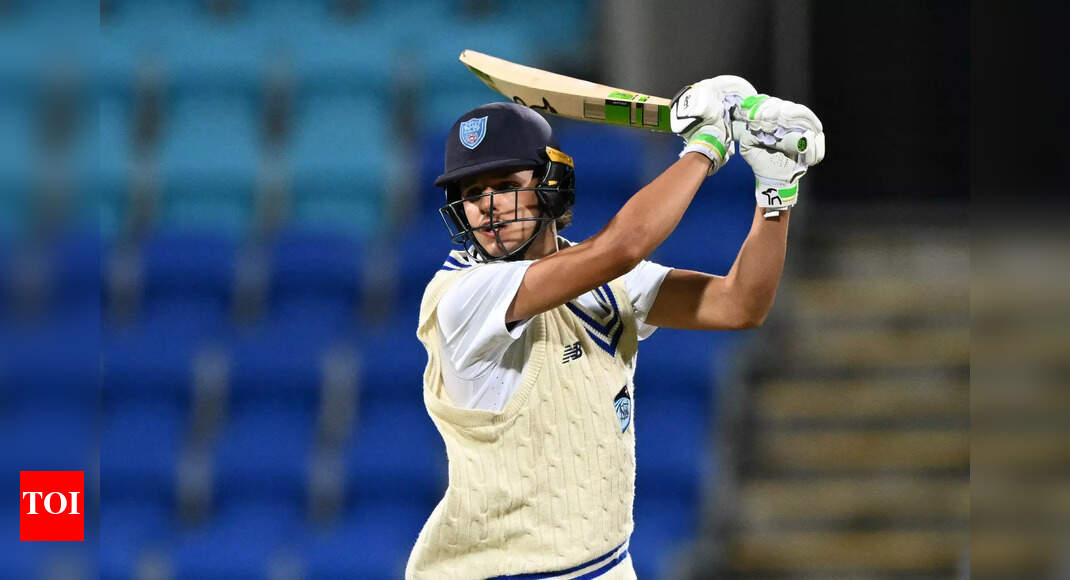 Sam Konstas hits century as Australia 'A' dominate India 'A' on Day 1