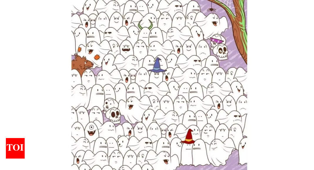 Optical Illusion: Can you beat the odds? Only 1n spot the polar bear among the ghosts in 10 seconds!