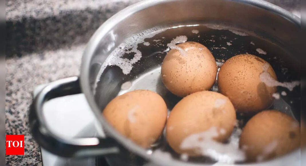 Timing guide for perfect boiled eggs (no guess work needed)
