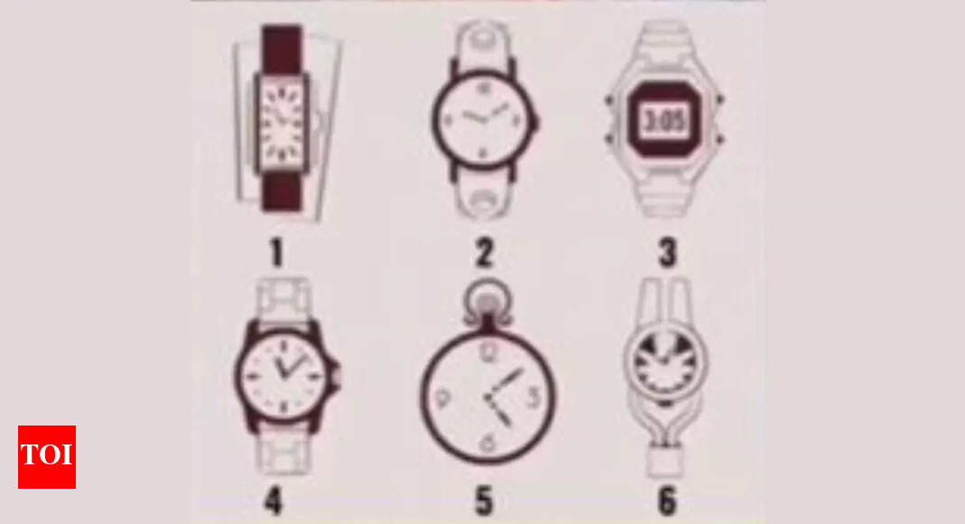 Personality test: Choose a clock and discover your hidden stress levels