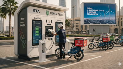  Dubai to deploy battery swapping stations for e-bike deliveries