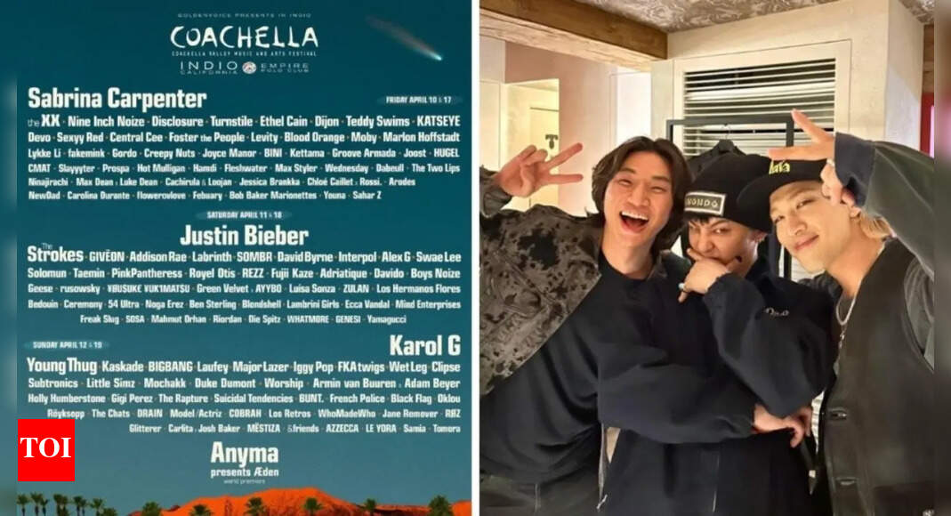 Coachella 2026: Bigbang to mark20th-anniversary with full-group comeback; set to perform on main stage