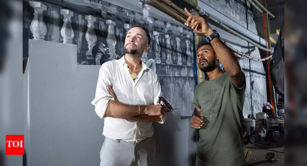 French artist collaborates to bring Kolkata’s ghats to life