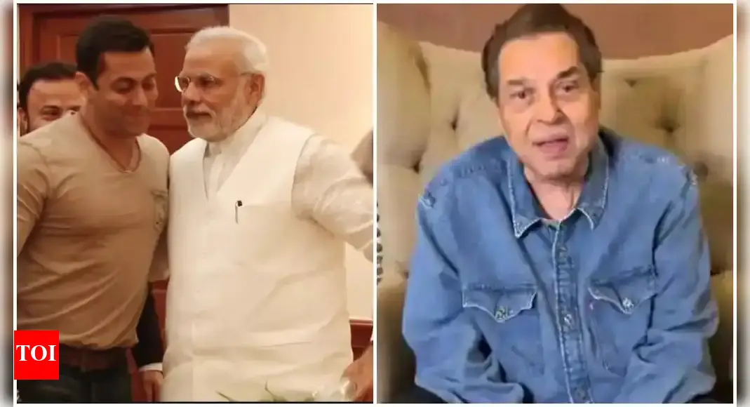 Salman Khan and Dharmendra wish PM Modi on his 75th birthday