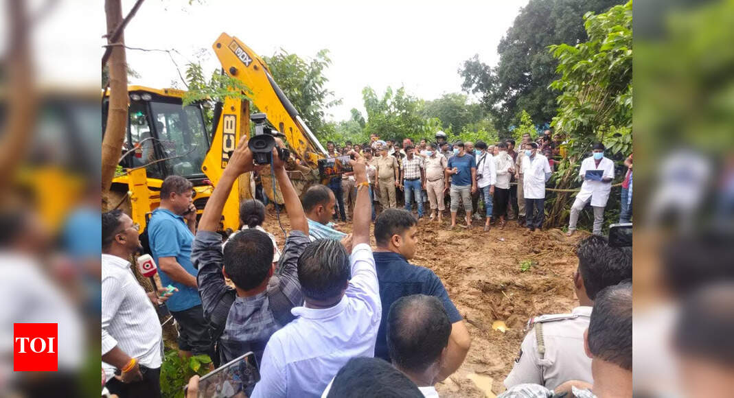 Village shocked as traffic constable's body is dug out