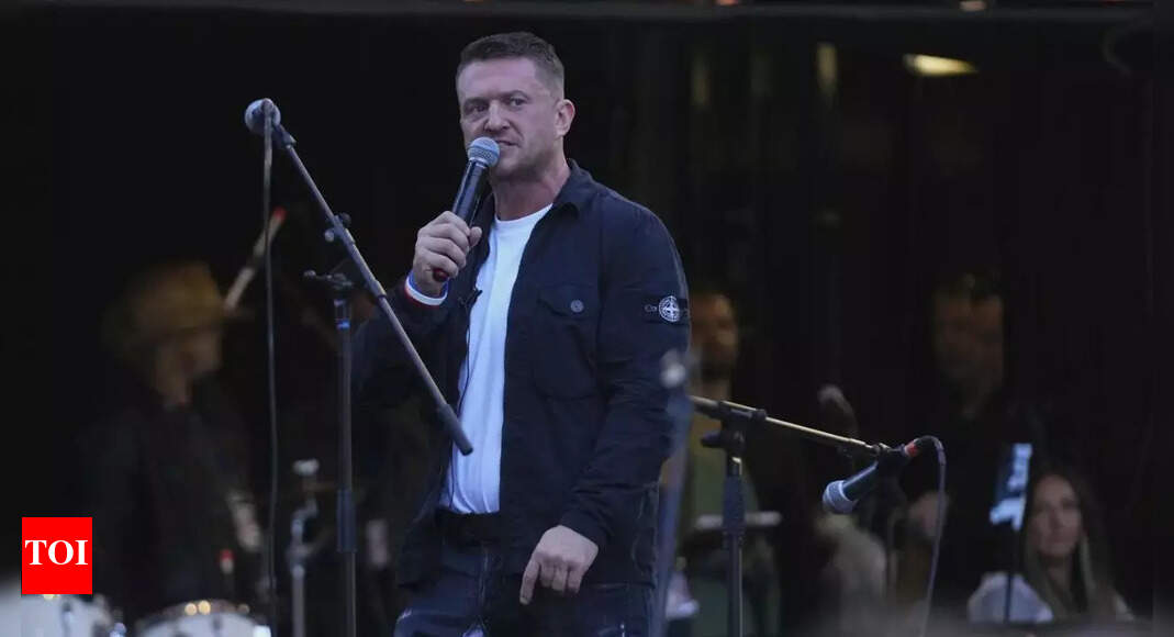 'Peace-loving': What Tommy Robinson said about Hindus at London anti-migrant rally