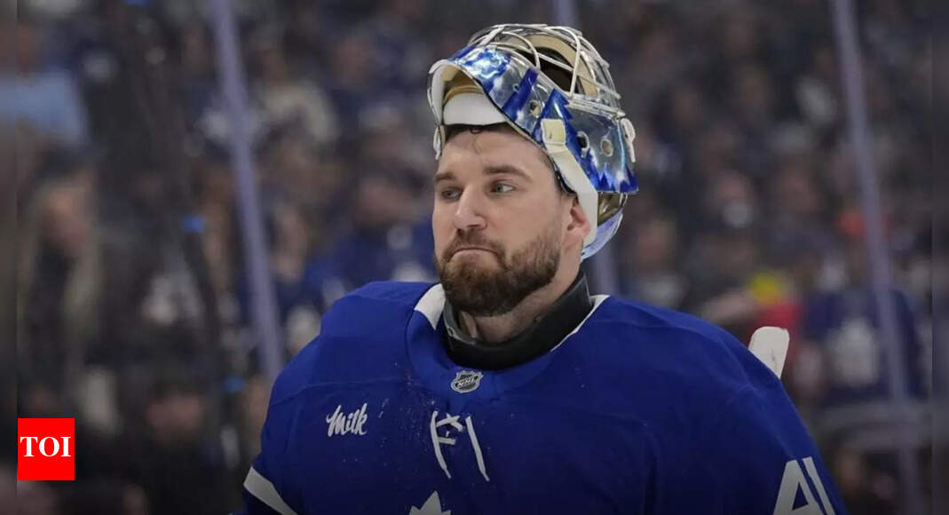 Are the Maple Leafs working on a contract extension for goaltender Anthony Stolarz?
