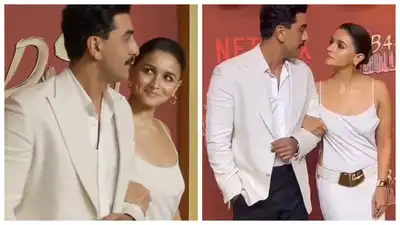 ‘The Ba***ds of Bollywood’ Premiere: Ranbir Kapoor and Alia Bhatt make jaw-dropping entry; actress stuns in risque cut-out gown