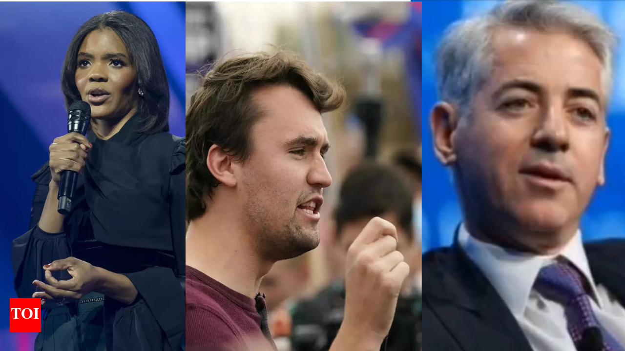Candace Owens' 'Israel' theory: Was Charlie Kirk pressured? Billionaire Bill  Ackman denies 'blackmail' claims - The Times of India