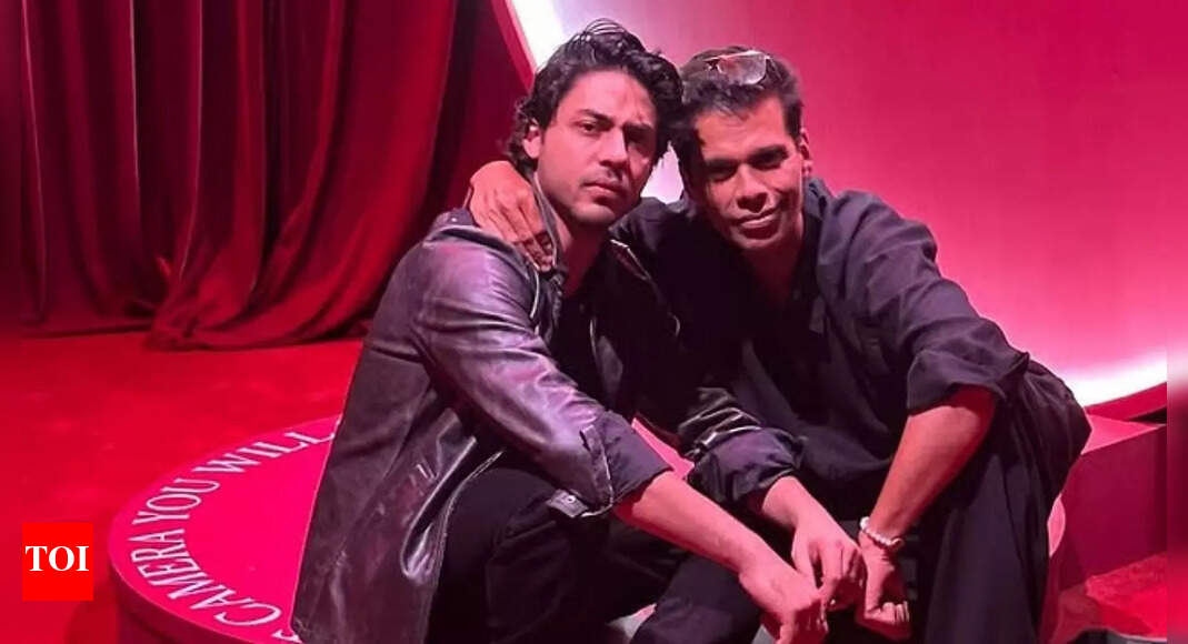 Karan Johar cheers Aryan Khan as he debuts with ‘Ba***ds of Bollywood’: ‘Shine on, son’