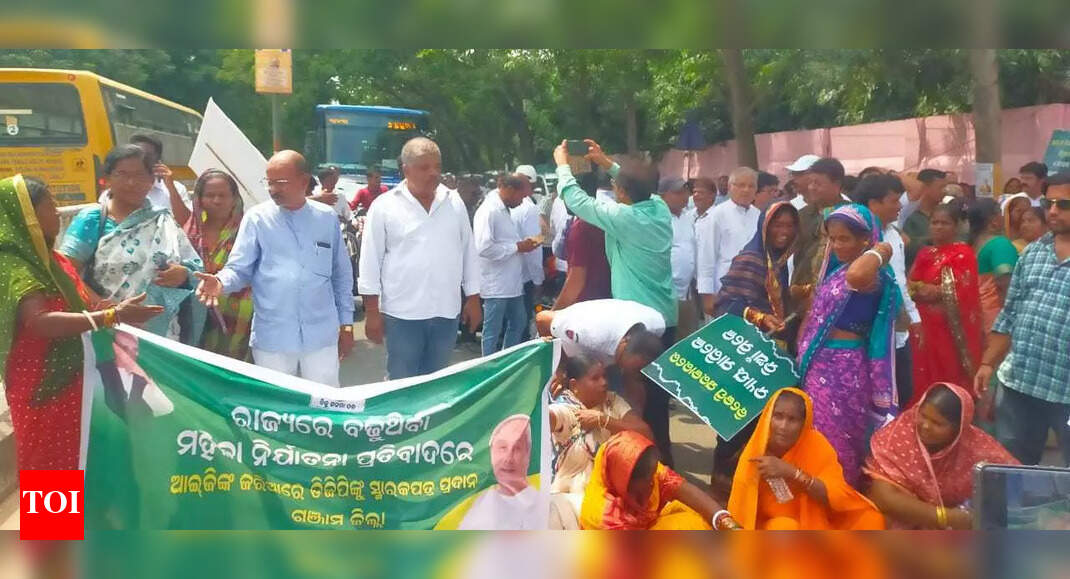 BJD rally in Ganjam against ‘rise in crimes against women’