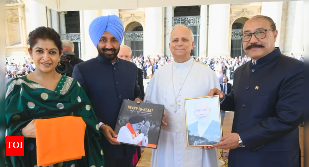 Vatican: Pope blesses PM Modi on 75th birthday; prays for his long life and good health
