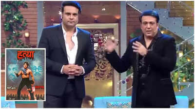 When Krushna Abhishek revealed he featured on the poster of Govinda’s Hatya without being part of the film