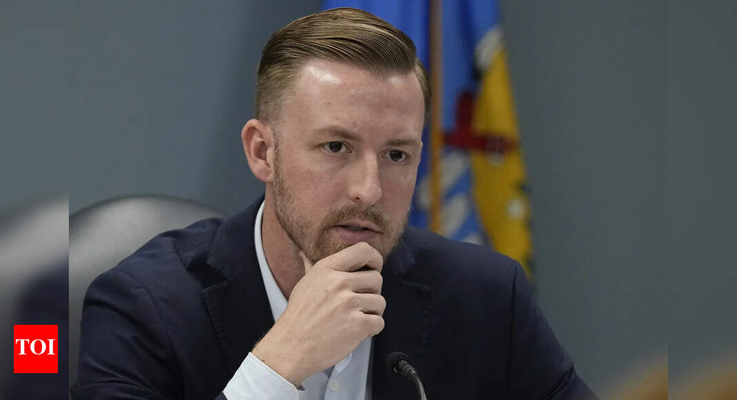 Oklahoma’s education chief Ryan Walters faces no charges following investigation into explicit images on his TV