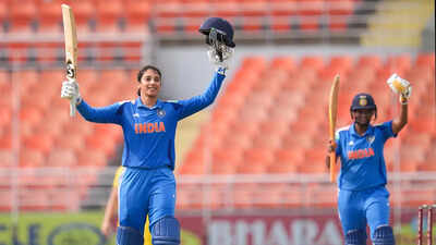 2nd WODI: Historic! Smriti Mandhana's ton helps India hand Australia their biggest-ever defeat